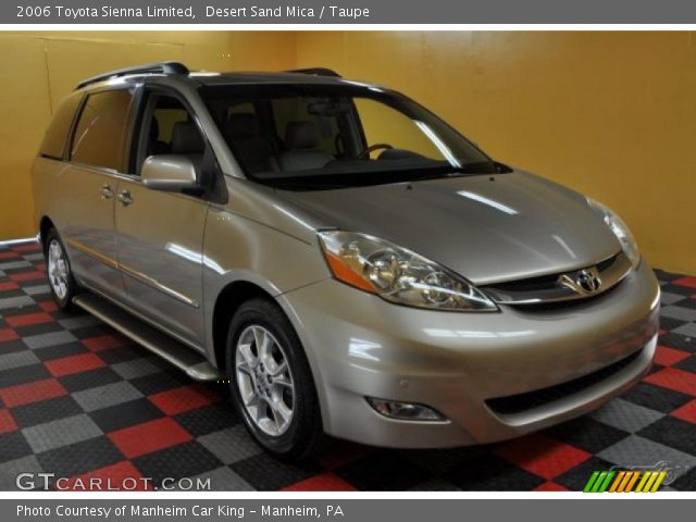 2006 Toyota Sienna Limited in Desert Sand Mica