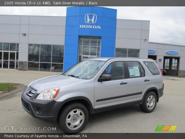 2005 Honda CR-V LX 4WD in Satin Silver Metallic