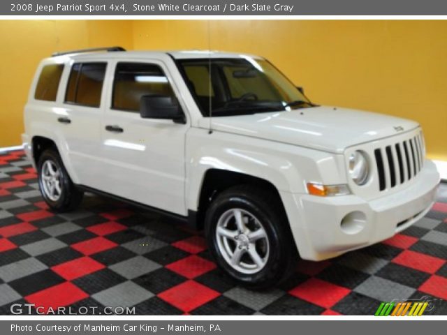 2008 Jeep Patriot Sport 4x4 in Stone White Clearcoat