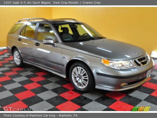 2005 Saab 9-5 Arc Sport Wagon in Steel Gray Metallic