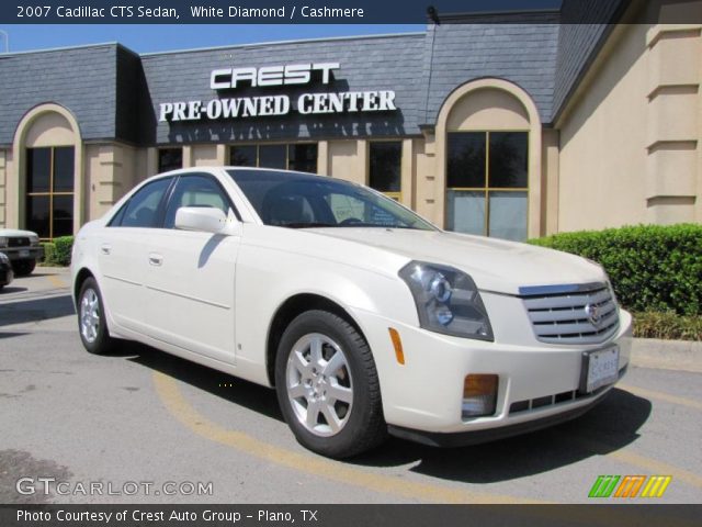 2007 Cadillac CTS Sedan in White Diamond