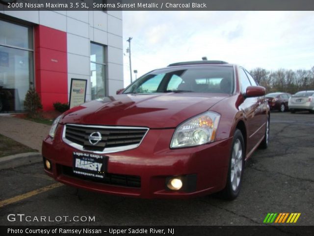 2008 Nissan Maxima 3.5 SL in Sonoma Sunset Metallic