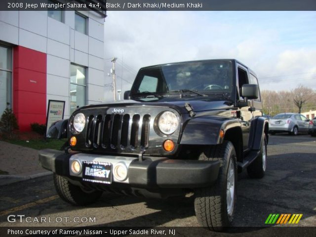 2008 Jeep Wrangler Sahara 4x4 in Black