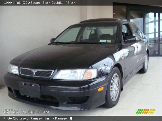 1999 Infiniti G 20 Sedan in Black Obsidian