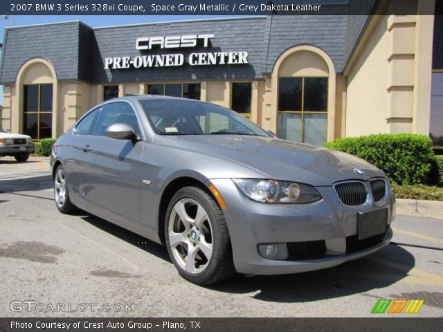 2007 BMW 3 Series 328xi Coupe in Space Gray Metallic