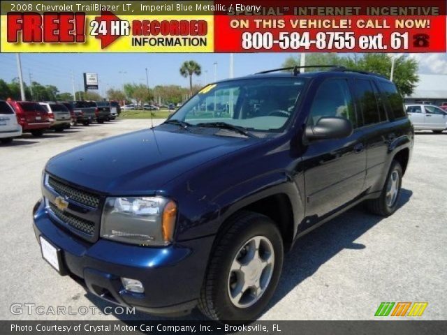 2008 Chevrolet TrailBlazer LT in Imperial Blue Metallic