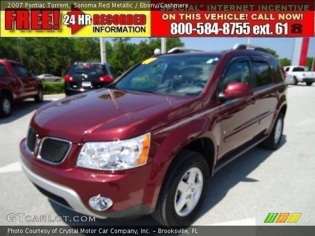 2007 Pontiac Torrent  in Sonoma Red Metallic