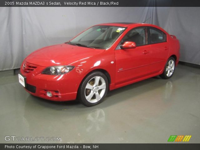 2005 Mazda MAZDA3 s Sedan in Velocity Red Mica