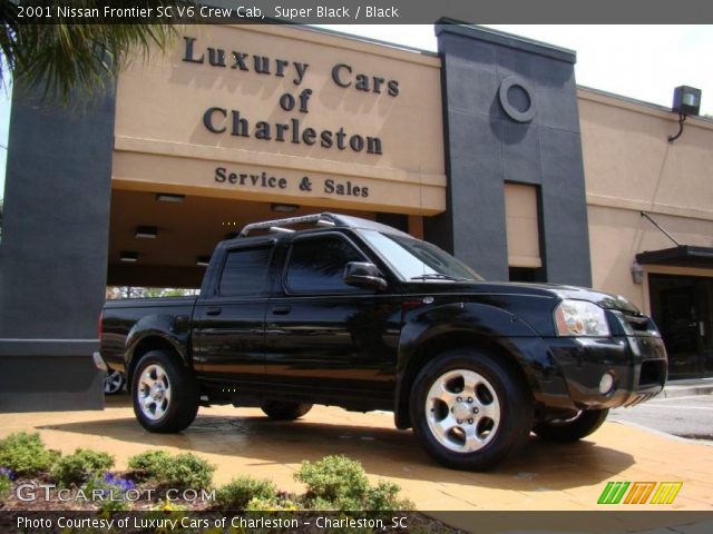 2001 Nissan Frontier SC V6 Crew Cab in Super Black