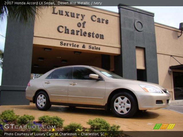 2007 Honda Accord LX Sedan in Desert Mist Metallic