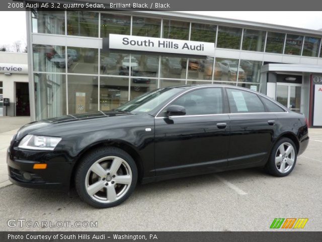 2008 Audi A6 3.2 quattro Sedan in Brilliant Black
