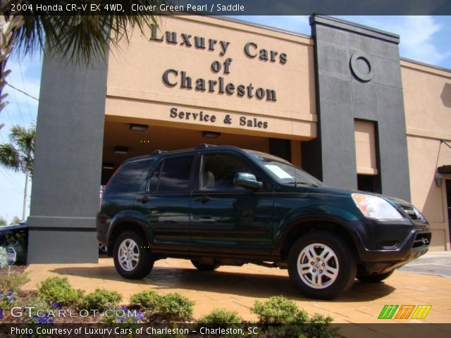 2004 Honda CR-V EX 4WD in Clover Green Pearl