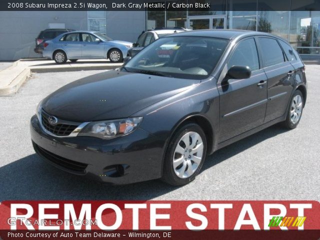 2008 Subaru Impreza 2.5i Wagon in Dark Gray Metallic