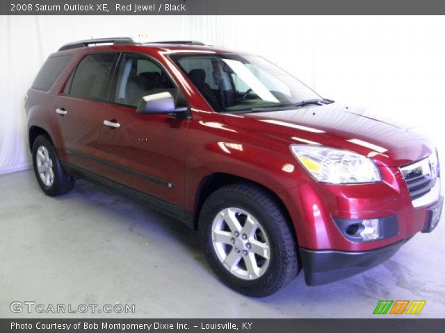 2008 Saturn Outlook XE in Red Jewel