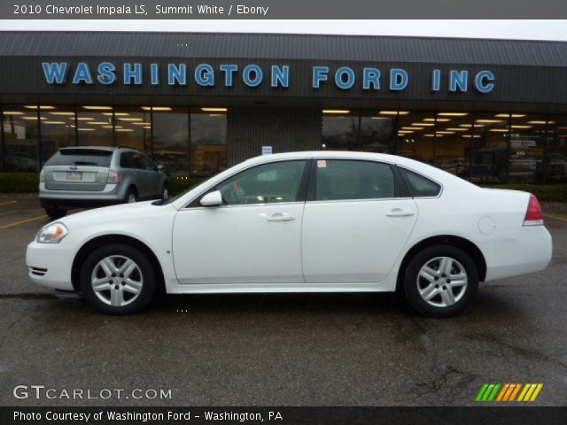 2010 Chevrolet Impala LS in Summit White