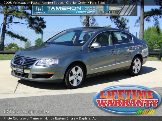 2008 Volkswagen Passat Komfort Sedan in Granite Green