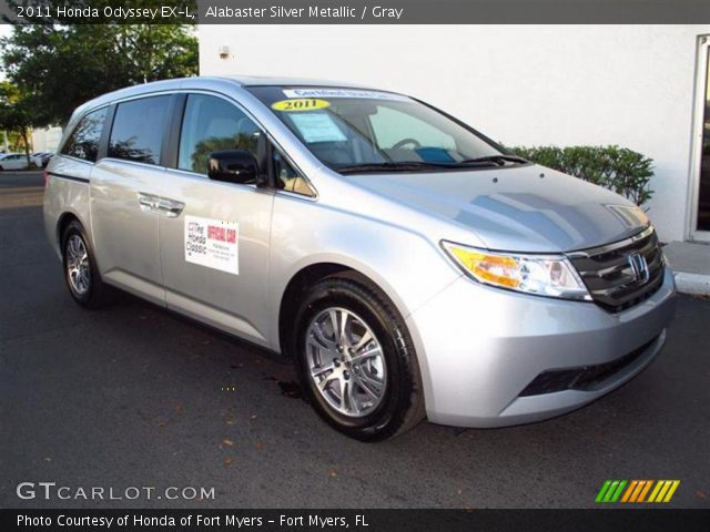 2011 Honda Odyssey EX-L in Alabaster Silver Metallic