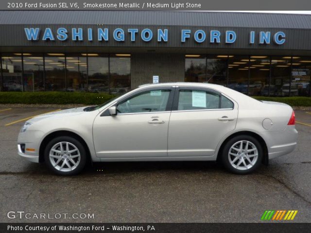 2010 Ford Fusion SEL V6 in Smokestone Metallic