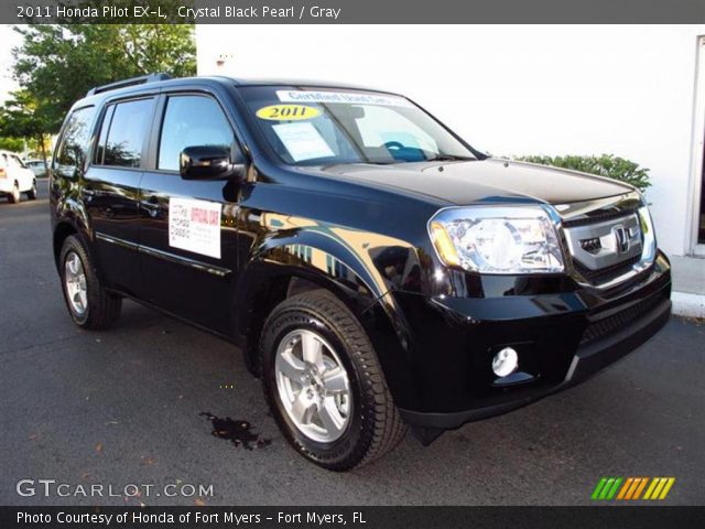 2011 Honda Pilot EX-L in Crystal Black Pearl