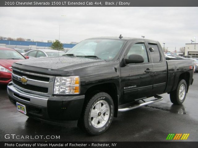 2010 Chevrolet Silverado 1500 LT Extended Cab 4x4 in Black