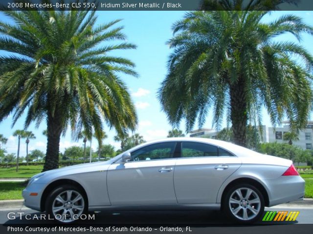 2008 Mercedes-Benz CLS 550 in Iridium Silver Metallic