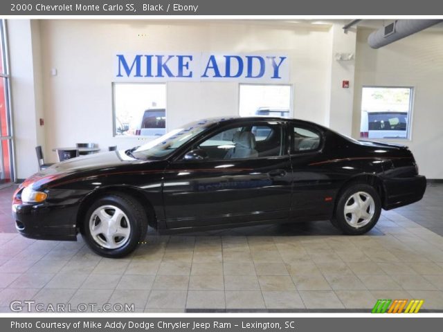 2000 Chevrolet Monte Carlo SS in Black