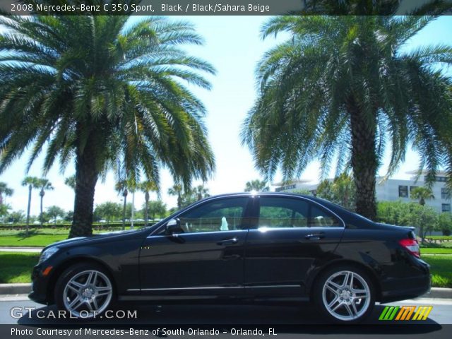 2008 Mercedes-Benz C 350 Sport in Black