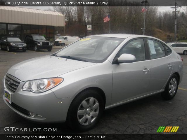 2008 Hyundai Elantra GLS Sedan in QuickSilver Metallic
