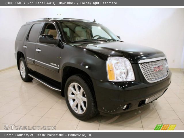 2008 GMC Yukon Denali AWD in Onyx Black