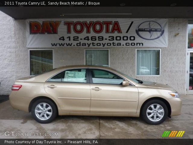 2011 Toyota Camry LE in Sandy Beach Metallic