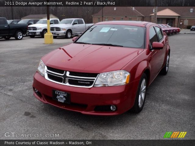 2011 Dodge Avenger Mainstreet in Redline 2 Pearl
