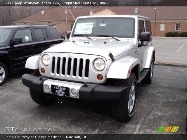 2011 Jeep Wrangler Sahara 4x4 in Bright Silver Metallic