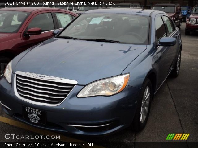 2011 Chrysler 200 Touring in Sapphire Crystal Metallic