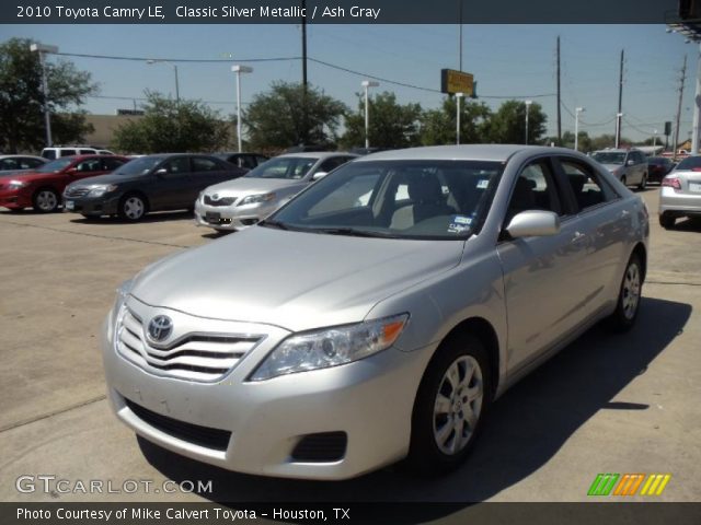 2010 Toyota Camry LE in Classic Silver Metallic