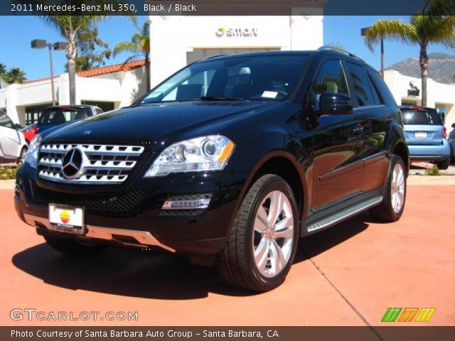 2011 Mercedes-Benz ML 350 in Black