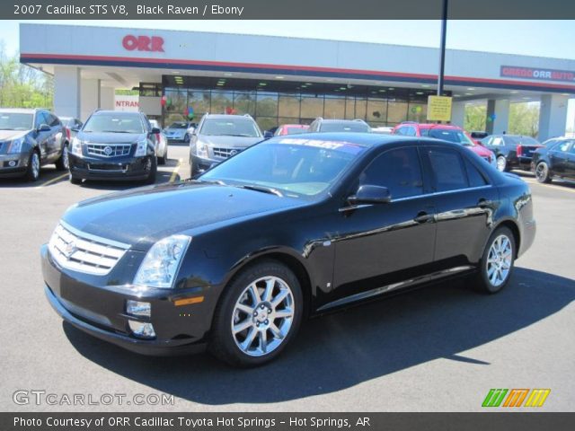 2007 Cadillac STS V8 in Black Raven