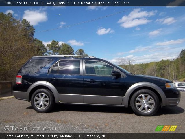 2008 Ford Taurus X SEL AWD in Dark Ink Blue Metallic
