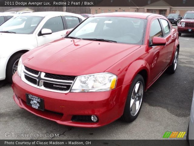 2011 Dodge Avenger Lux in Redline 2 Pearl
