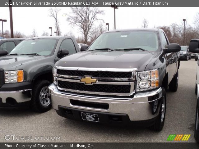2011 Chevrolet Silverado 2500HD Regular Cab 4x4 in Taupe Grey Metallic