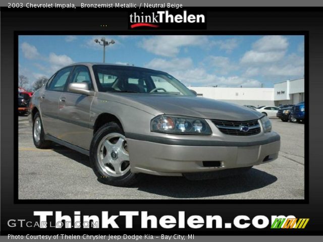 2003 Chevrolet Impala  in Bronzemist Metallic