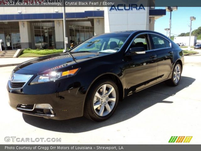 2012 Acura TL 3.5 Technology in Crystal Black Pearl