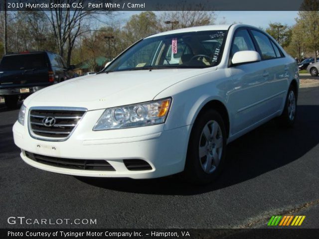 2010 Hyundai Sonata GLS in Pearl White