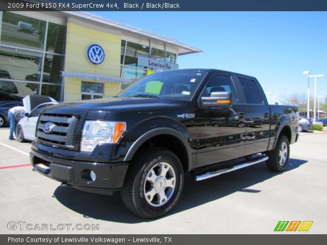 2009 Ford F150 FX4 SuperCrew 4x4 in Black