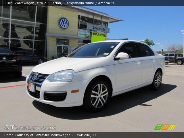 2005 Volkswagen Jetta 2.5 Sedan in Campanella White