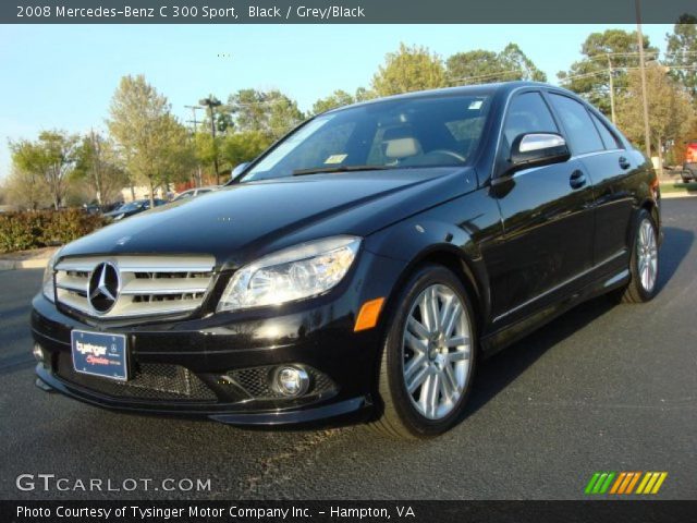 2008 Mercedes-Benz C 300 Sport in Black