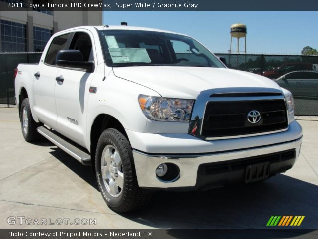 2011 Toyota Tundra TRD CrewMax in Super White