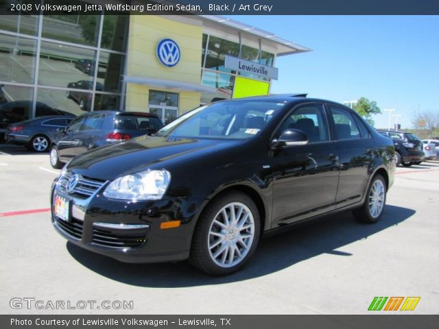 2008 Volkswagen Jetta Wolfsburg Edition Sedan in Black