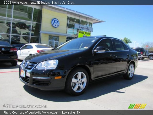 2008 Volkswagen Jetta SE Sedan in Black