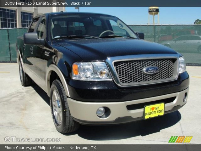 2008 Ford F150 Lariat SuperCrew in Black