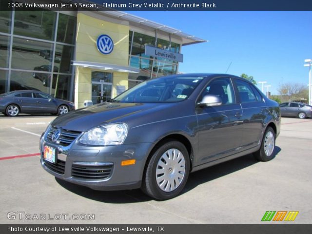 2008 Volkswagen Jetta S Sedan in Platinum Grey Metallic